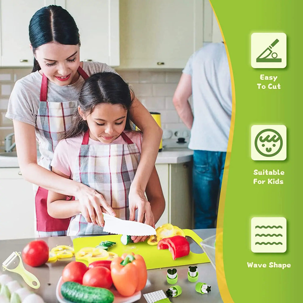 Set de Chef Junior - Corte seguro - Set de cocina para niños