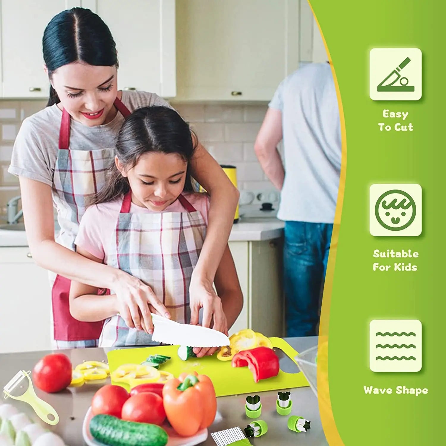 Set de Chef Junior - Corte seguro - Set de cocina para niños