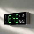 Reloj Digital Acrílico Colorido | Reloj LED Moderno con USB