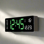 Reloj Digital Acrílico Colorido | Reloj LED Moderno con USB