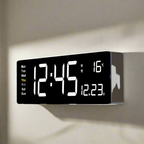 Reloj Digital Acrílico Colorido | Reloj LED Moderno con USB