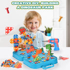 Juego de Construcción Creativo con Taladro: Juguete Educativo para Niños