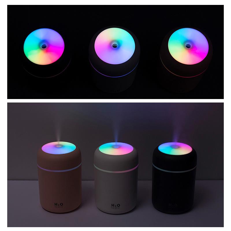 Mini Purificador de Aire con Iluminación LED