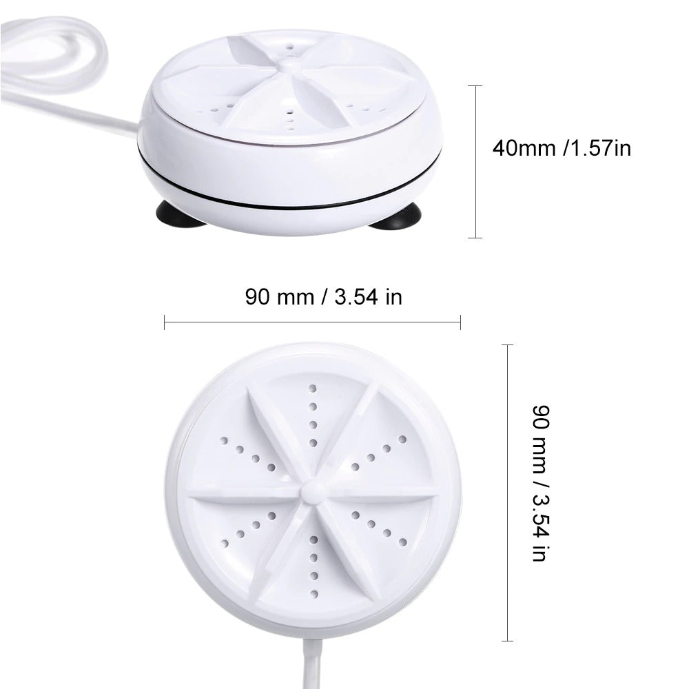 Lavadora Mini Compacta para una Limpieza Eficaz