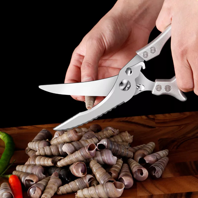 Tijeras de Cocina Robustas de Acero Inoxidable para Piernas de Pollo