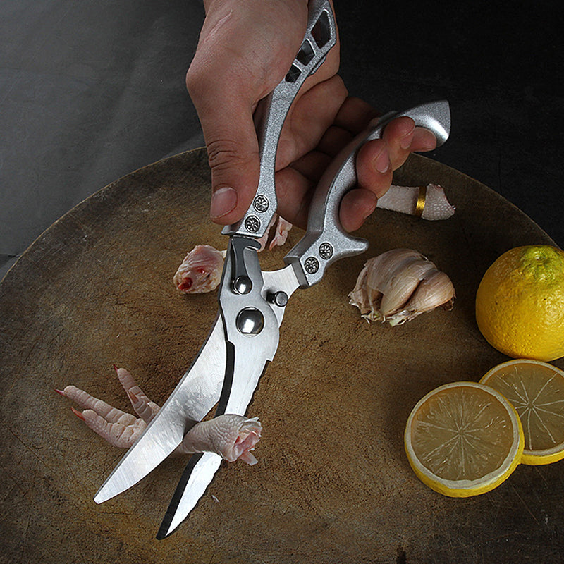 Tijeras de Cocina Robustas de Acero Inoxidable para Piernas de Pollo