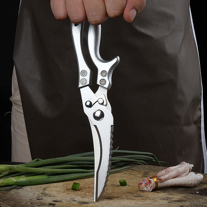 Tijeras de Cocina Robustas de Acero Inoxidable para Piernas de Pollo
