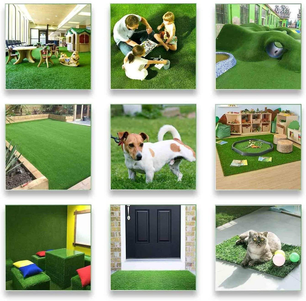 Alfombra de Césped Artificial Sett – Verde Sin Mantenimiento para el Hogar