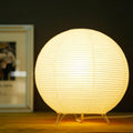 GlowSphere – lámpara de mesa redonda moderna para una atmósfera suave y acogedora