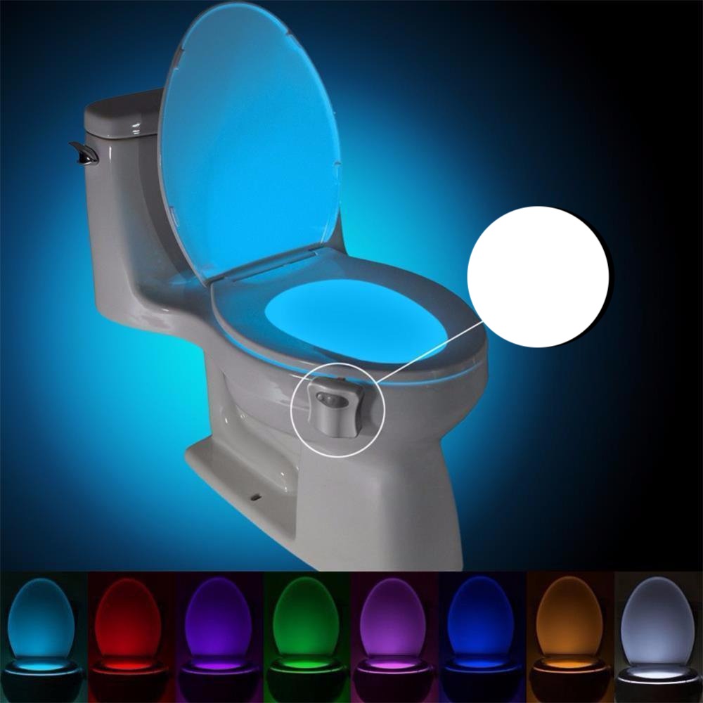Lisslune | Luz LED para inodoro, luz nocturna WC con sensor de movimiento