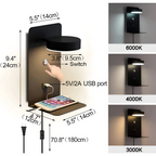 Skanto | PowerGlow Lámpara de Pared LED