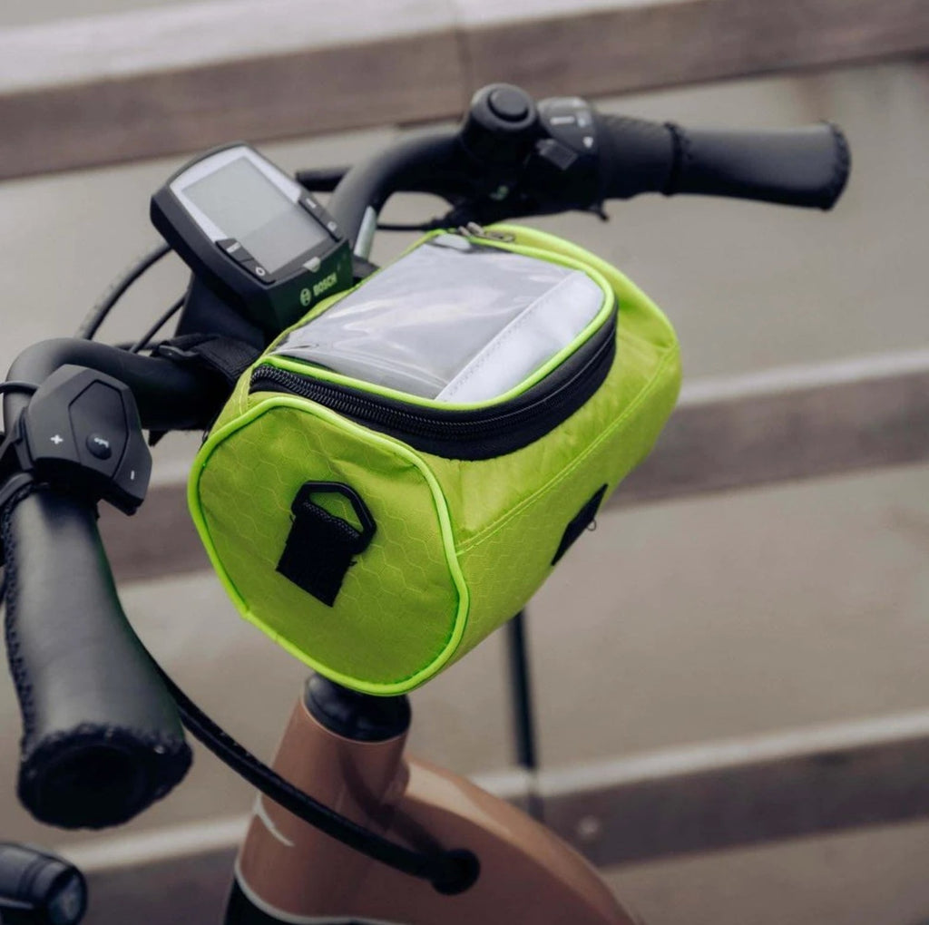 Bolsa de manillar para bicicleta | Bolsa impermeable para bicicleta con pantalla táctil | Tourix
