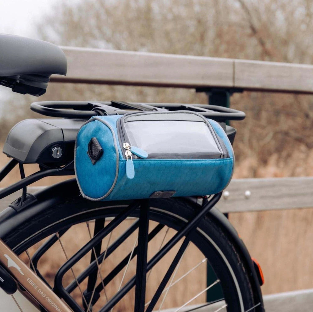 Bolsa de manillar para bicicleta | Bolsa impermeable para bicicleta con pantalla táctil | Tourix