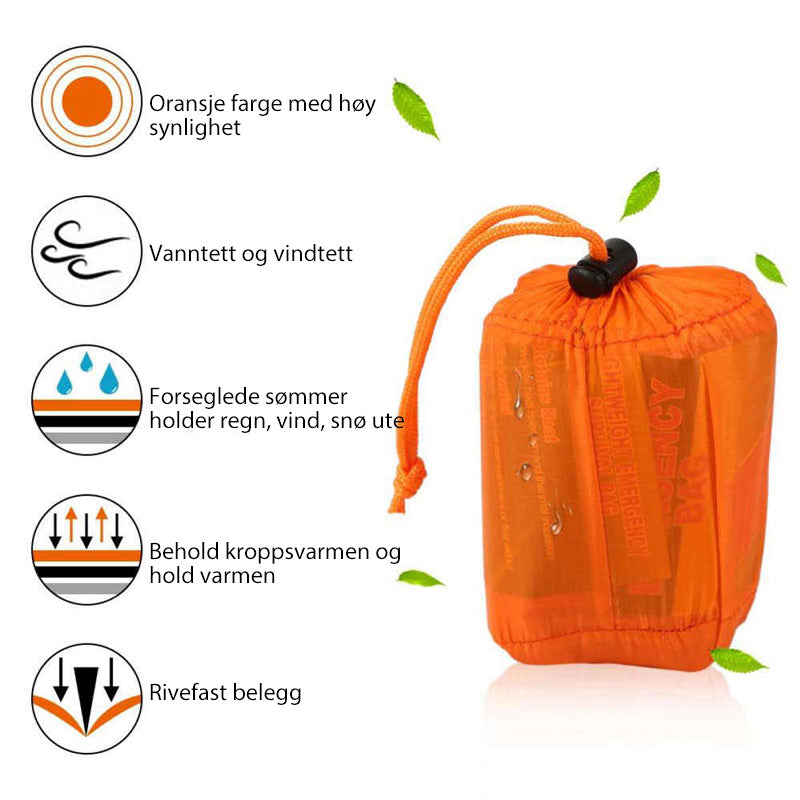 Saco de Emergencia Impermeable - Ultra Ligero | Equipo de Supervivencia
