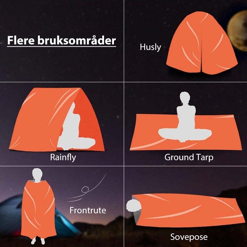 Saco de Emergencia Impermeable - Ultra Ligero | Equipo de Supervivencia