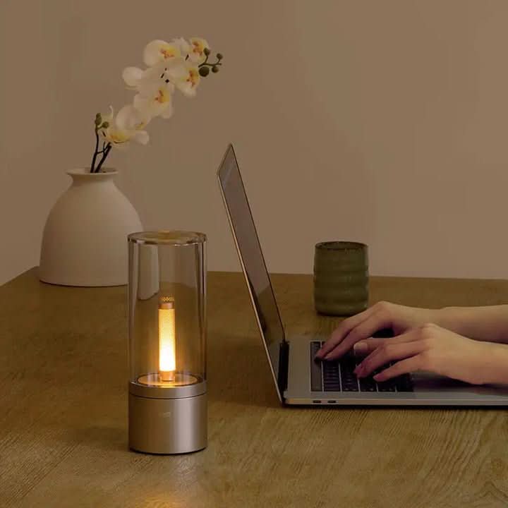 Luz ambiental portátil para veladas mágicas
