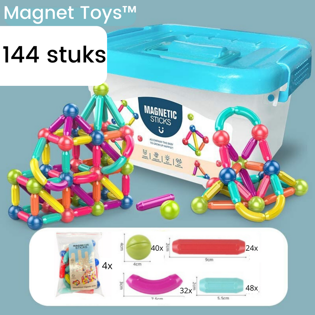 Bloques Magnéticos para Niños - Juguete Creativo