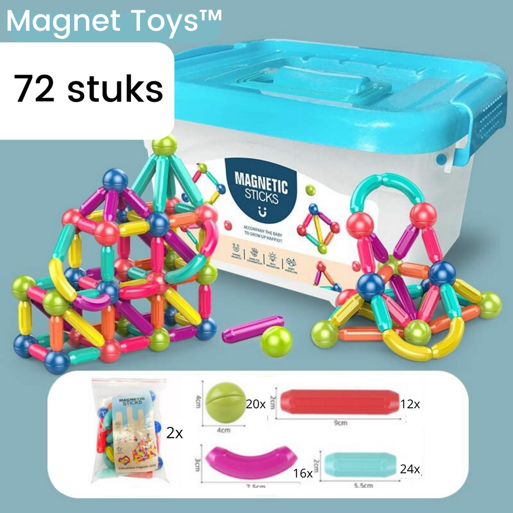 Bloques Magnéticos para Niños - Juguete Creativo