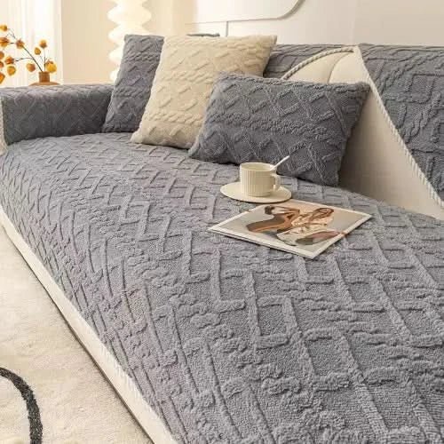 Sofaschutz - Funda de Sofá Elegante, Impermeable y Antideslizante