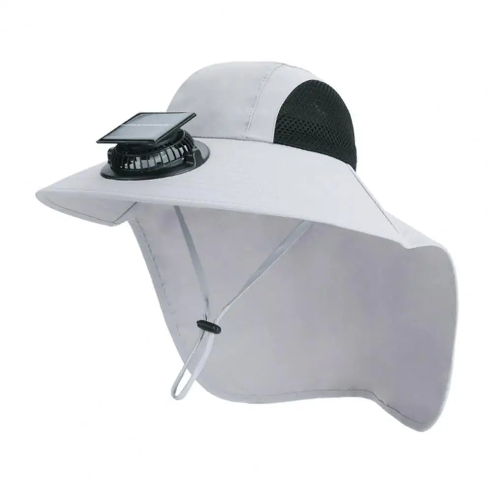 Sombrero Solar con Visera Ancha y Protección UV