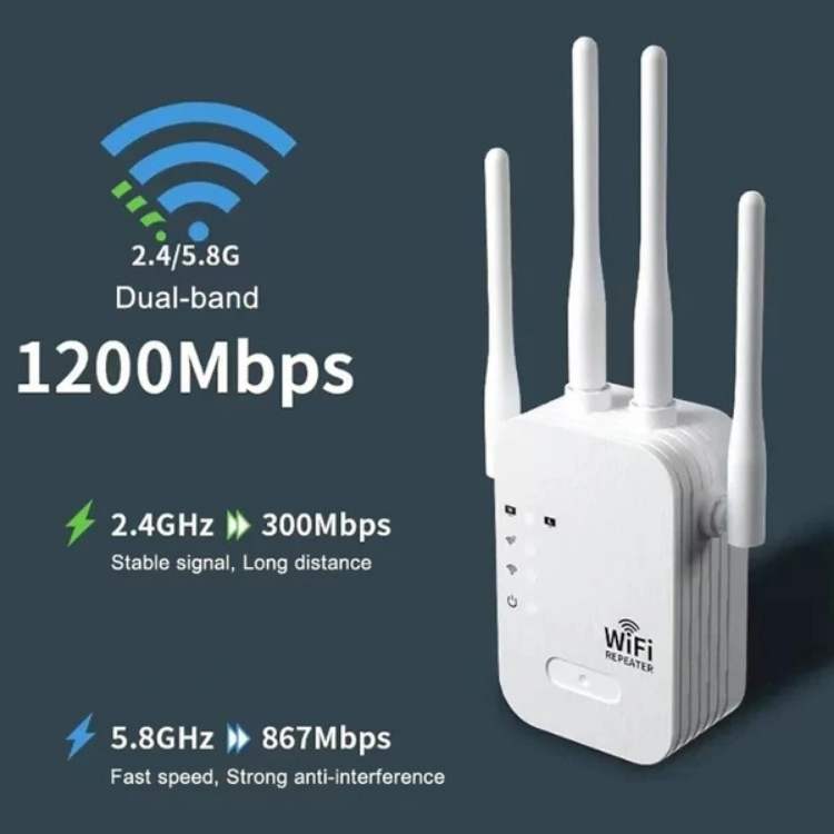 Acelerador de WiFi 5G de Largo Alcance para Conectividad Rápida