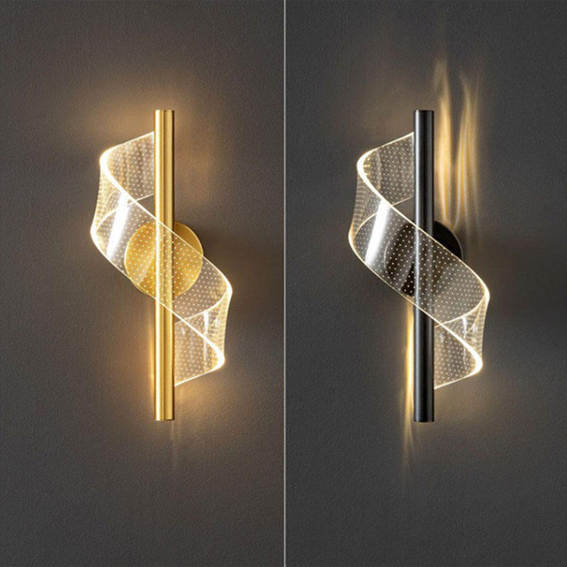 Lámpara de Pared de Vidrio Lujosa - Elegante Candelabro de Vidrio LED
