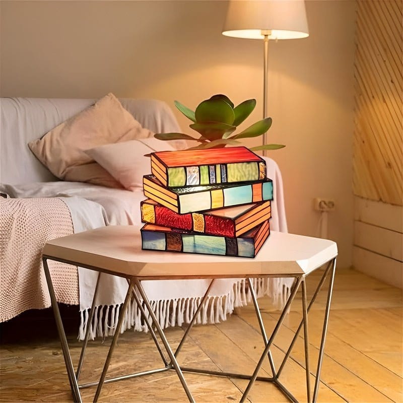 BookGlow - Lámpara de Libros Única
