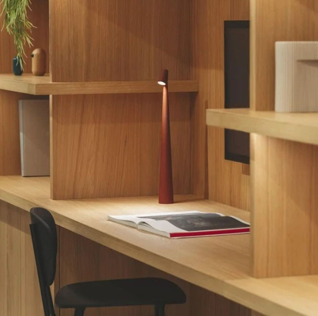 Luz de Ambiente Minimalista Nórdica | Inalámbrica | LED | Lámpara de Lectura | Lámpara de Mesa | Kalsten