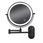Lisslune | LUMIVIEW – Espejo de Aumento LED Recargable con Control Táctil