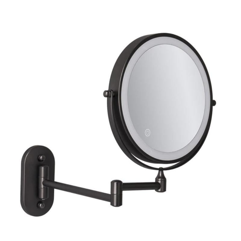 Lisslune | LUMIVIEW – Espejo de Aumento LED Recargable con Control Táctil