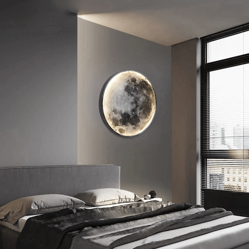 Lámpara Lunar Lunatic - Lámpara Realista de Luna con Dimmabilidad LED