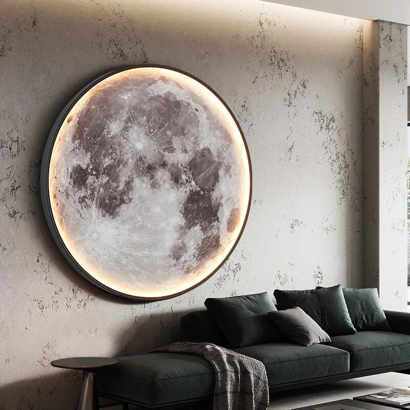 Lámpara Lunar Lunatic - Lámpara Realista de Luna con Dimmabilidad LED