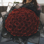 Ramo de Rosas Brillantes de Lujo - Siempre Floreciente