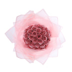 Ramo de Rosas Brillantes de Lujo - Siempre Floreciente