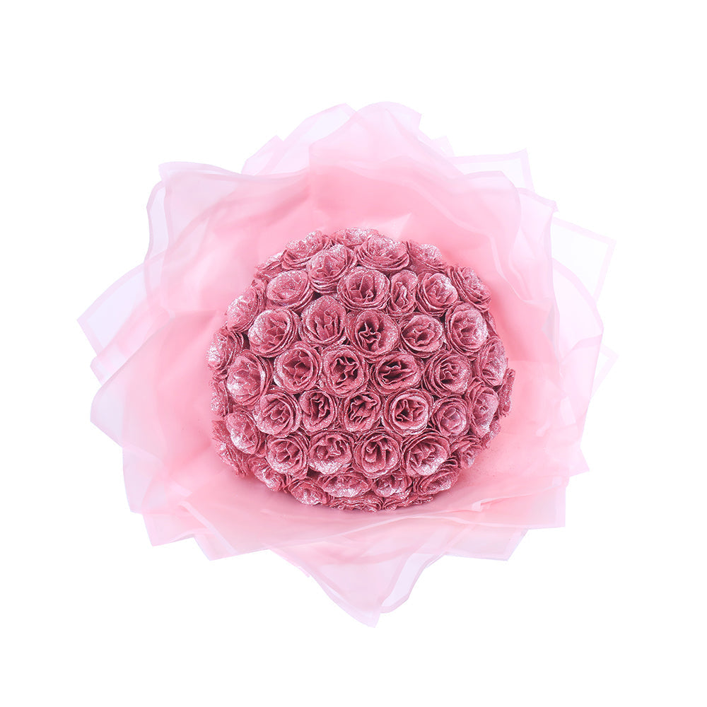 Ramo de Rosas Brillantes de Lujo - Siempre Floreciente