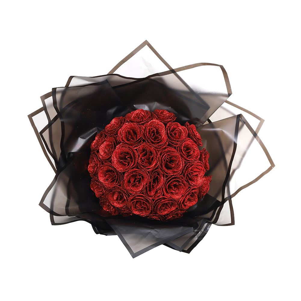Ramo de Rosas Brillantes de Lujo - Siempre Floreciente