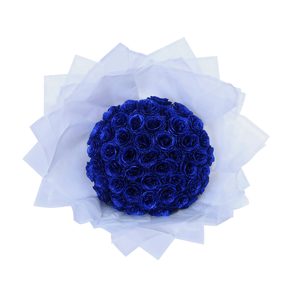 Ramo de Rosas Brillantes de Lujo - Siempre Floreciente