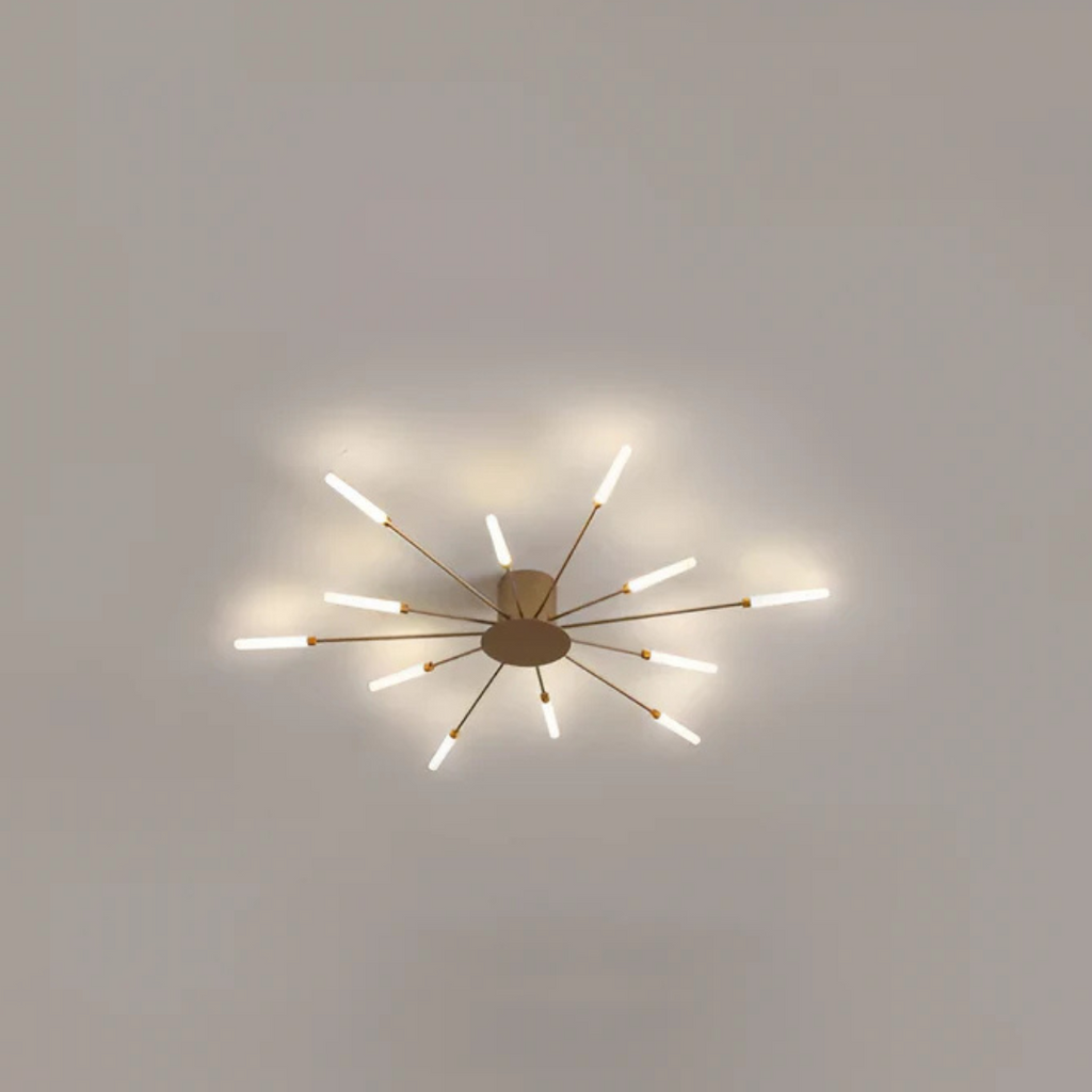 Lámpara de Techo LED Luxe - Elegante Plafón | Iluminación para Salón