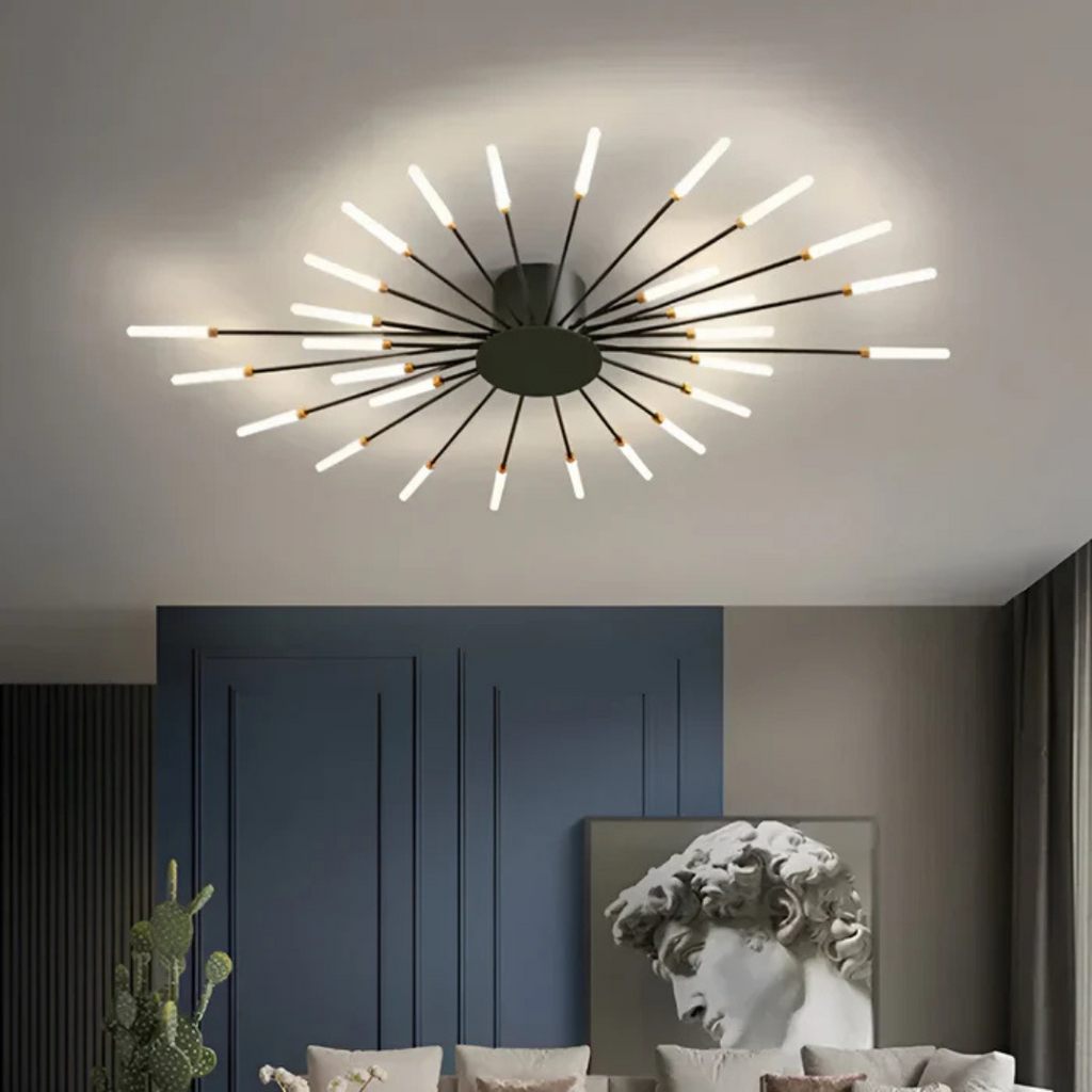 Lámpara de Techo LED Luxe - Elegante Plafón | Iluminación para Salón