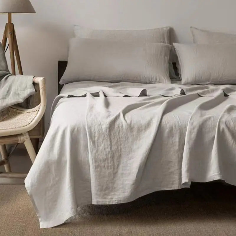 Ropa de Cama de Lino Lujo - Elegante y Cómoda - LinLux