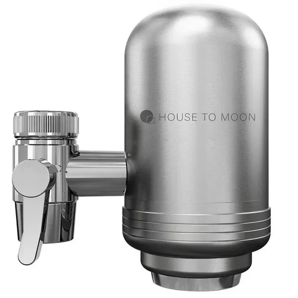 CleanFlow - Filtro de Agua de Acero Inoxidable de Lujo para Agua Potable Cristalino