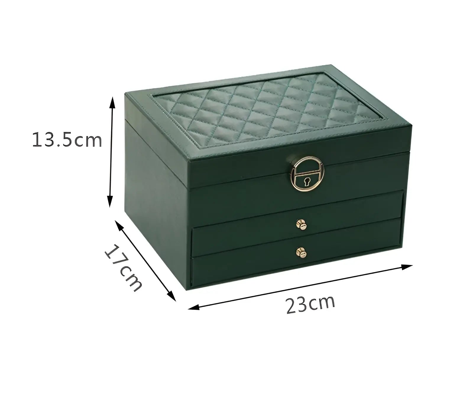 Caja de Joyas de Lujo de Múltiples Capas para Mujeres