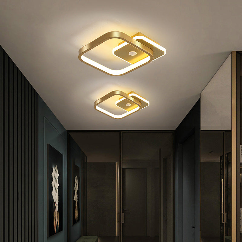 Luz de Techo LED con Sensor de Movimiento PIR MotionGlide | Iluminación Inteligente | Eficiente Energéticamente | Perfecta para Pasillos y Baños
