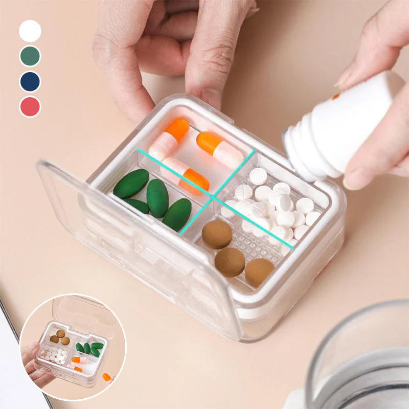 MediEase™️ - Caja de medicamentos compacta - Práctica y duradera | 1+1 GRATIS