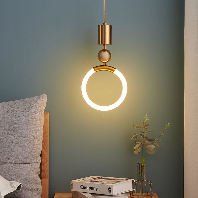 Oryna | Lámpara colgante en forma de anillo LED