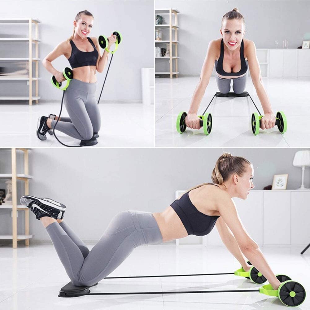 Rueda Abdominal para un Entrenamiento Efectivo del Núcleo y Cuerpo Completo