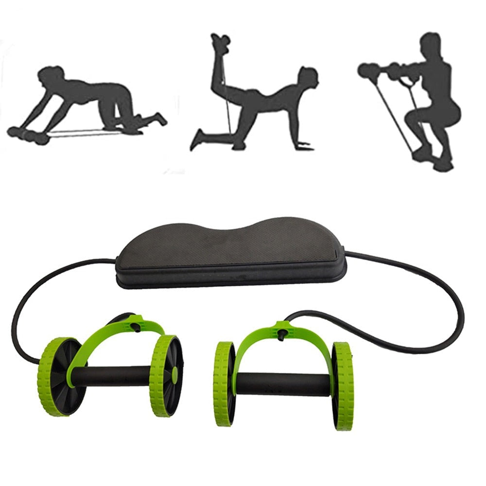 Rueda Abdominal para un Entrenamiento Efectivo del Núcleo y Cuerpo Completo