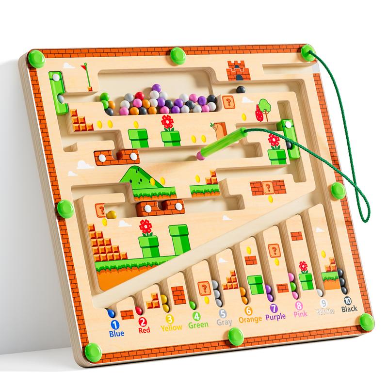Aventura de Colores Laberinto – Diversión Magnética para Niños