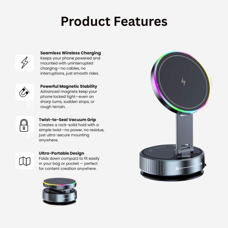 Cargador Inalámbrico MagLock 360