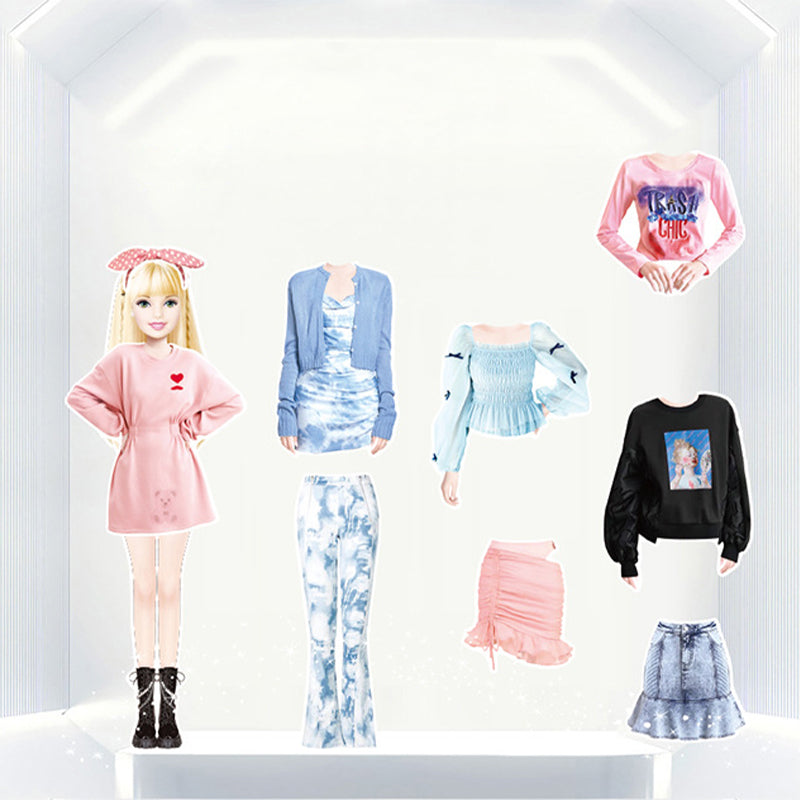 Muñeca de Papel Magnética | Ropa Creativa para Niños